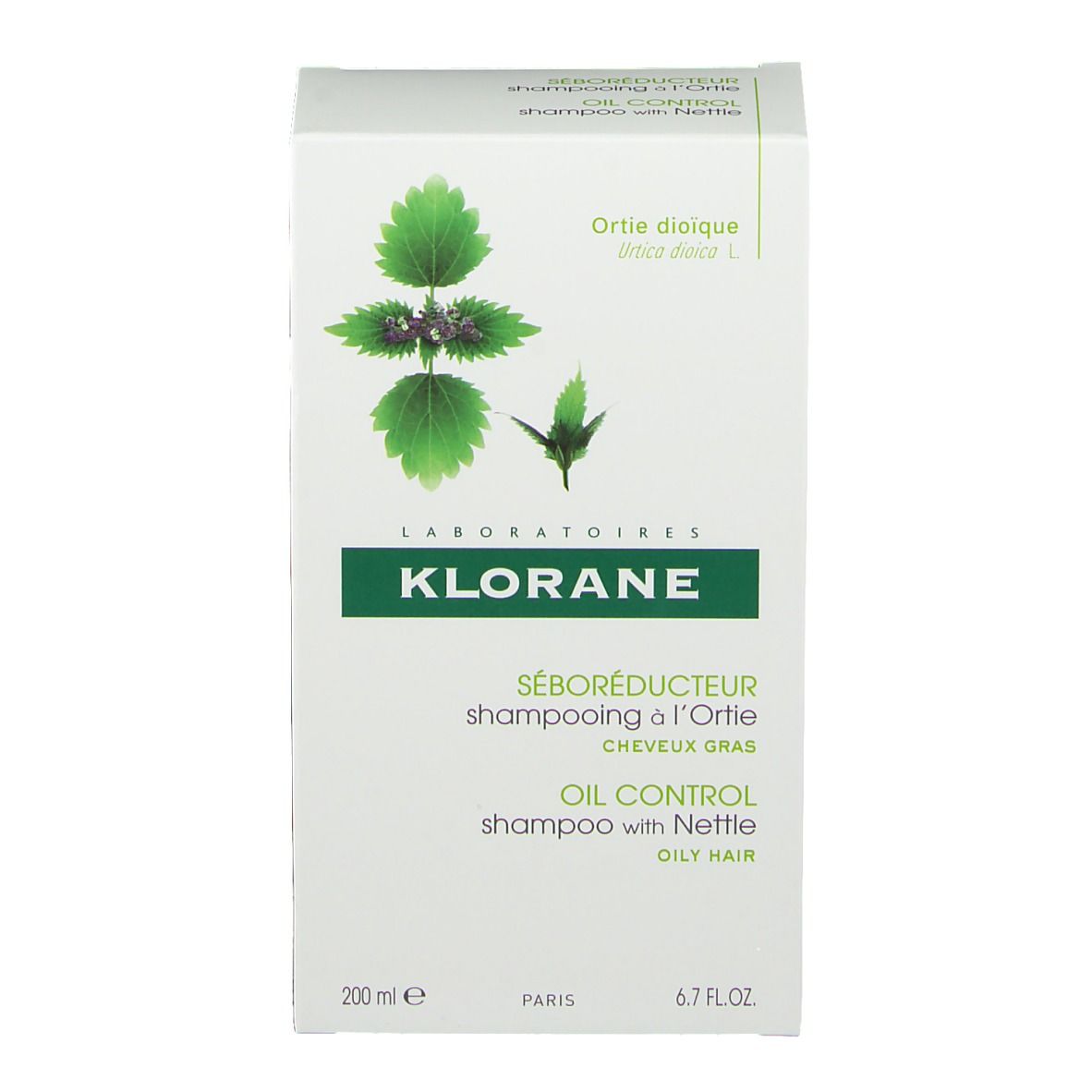 KLORANE Shampoing à l'ortie blanche