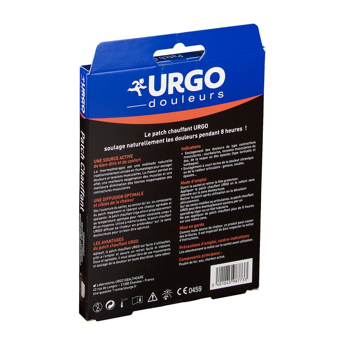 URGO Patch chauffant décontractant
