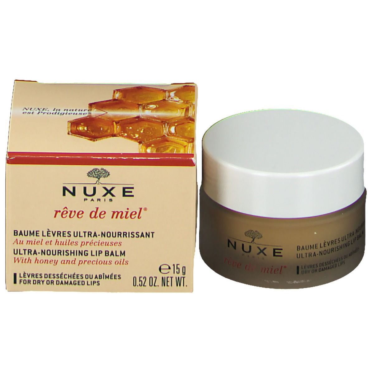 Nuxe Rêve de Miel® Baume lèvres ultra-nourrissant