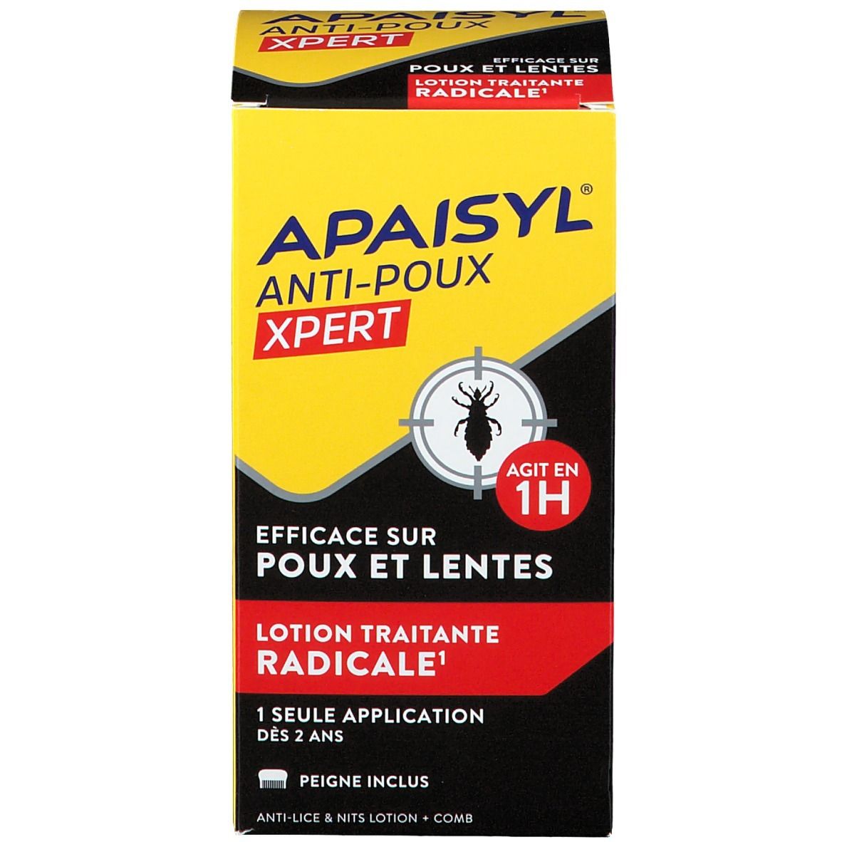 Apaisyl® Xpert produit anti poux et lentes