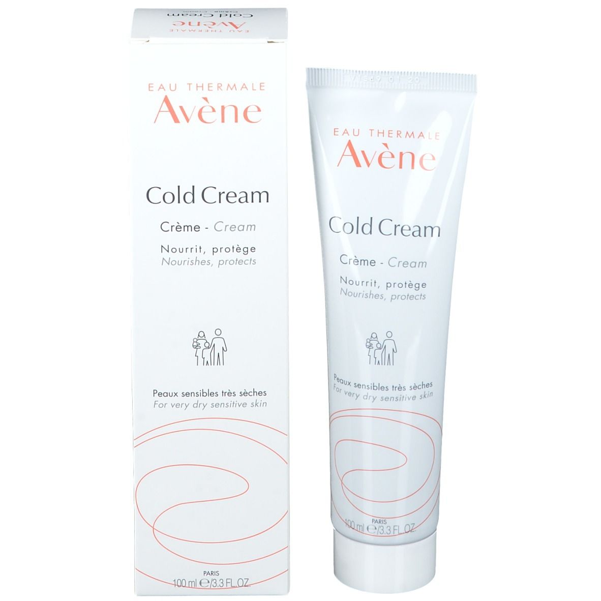 Avene Pédiatril Crème au Cold Cream 100 ml (3282779300551) - Pharmacie