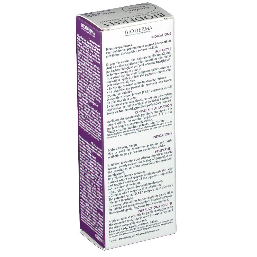 Bioderma Cicabio Arnica+ crème action multicible