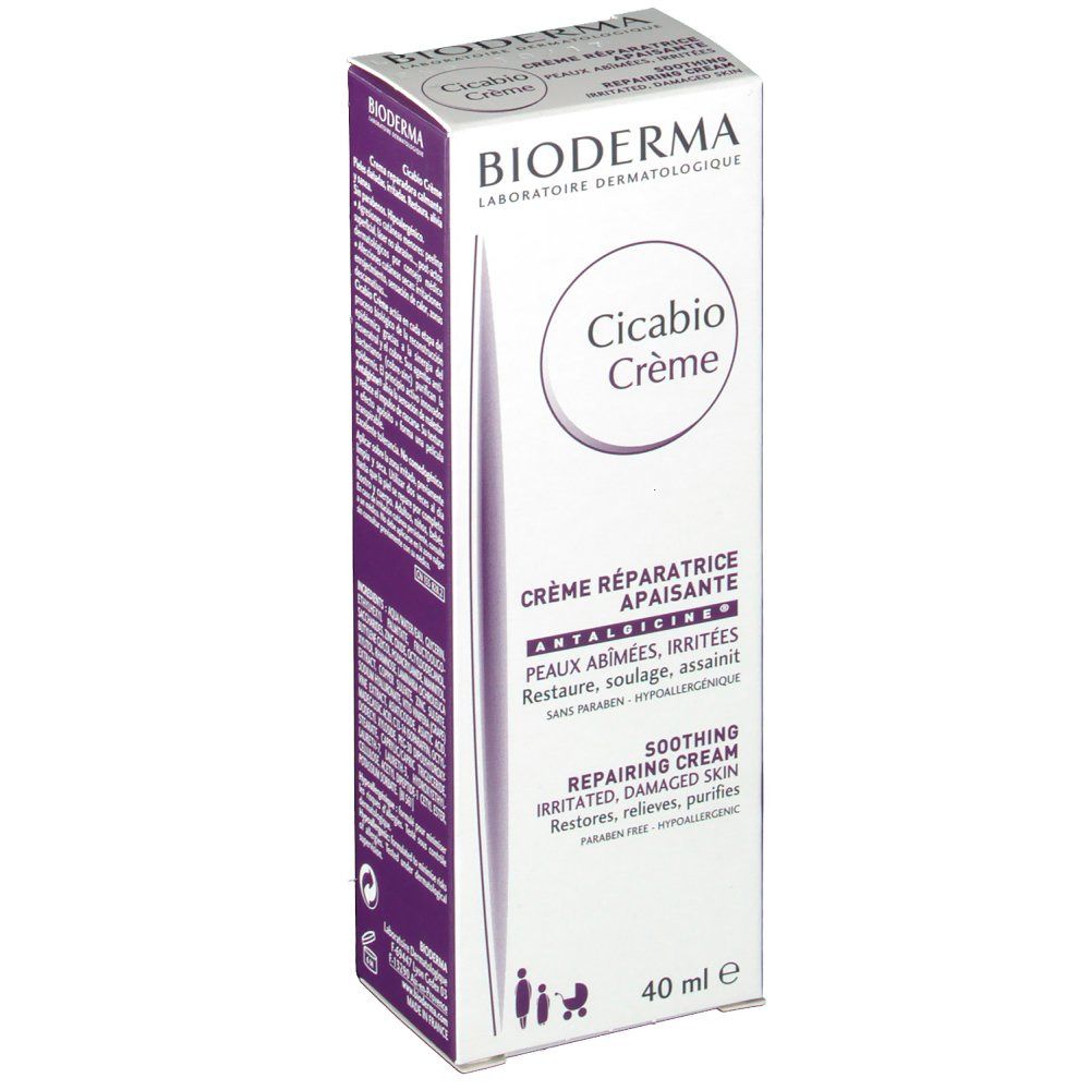 Bioderma Cicabio crème réparatrice apaisante
