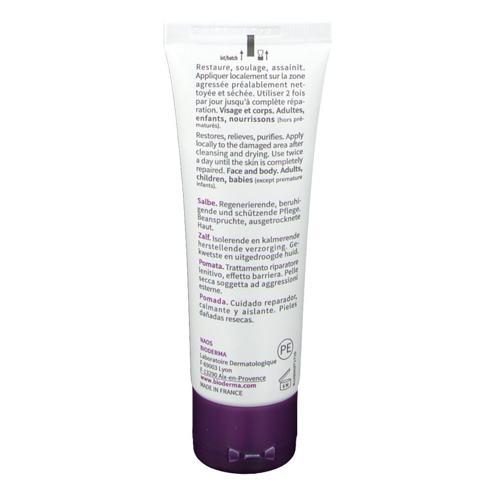 Bioderma Cicabio pommade soin réparateur apaisant