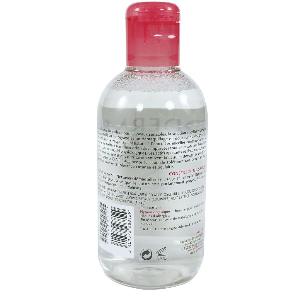 Bioderma Créaline H2O solution micellaire