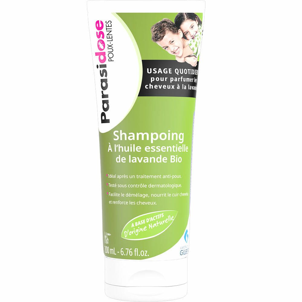 shampoing lavande bio 100 ml est un traitement répulsif et traitant contre  l'infestation des poux