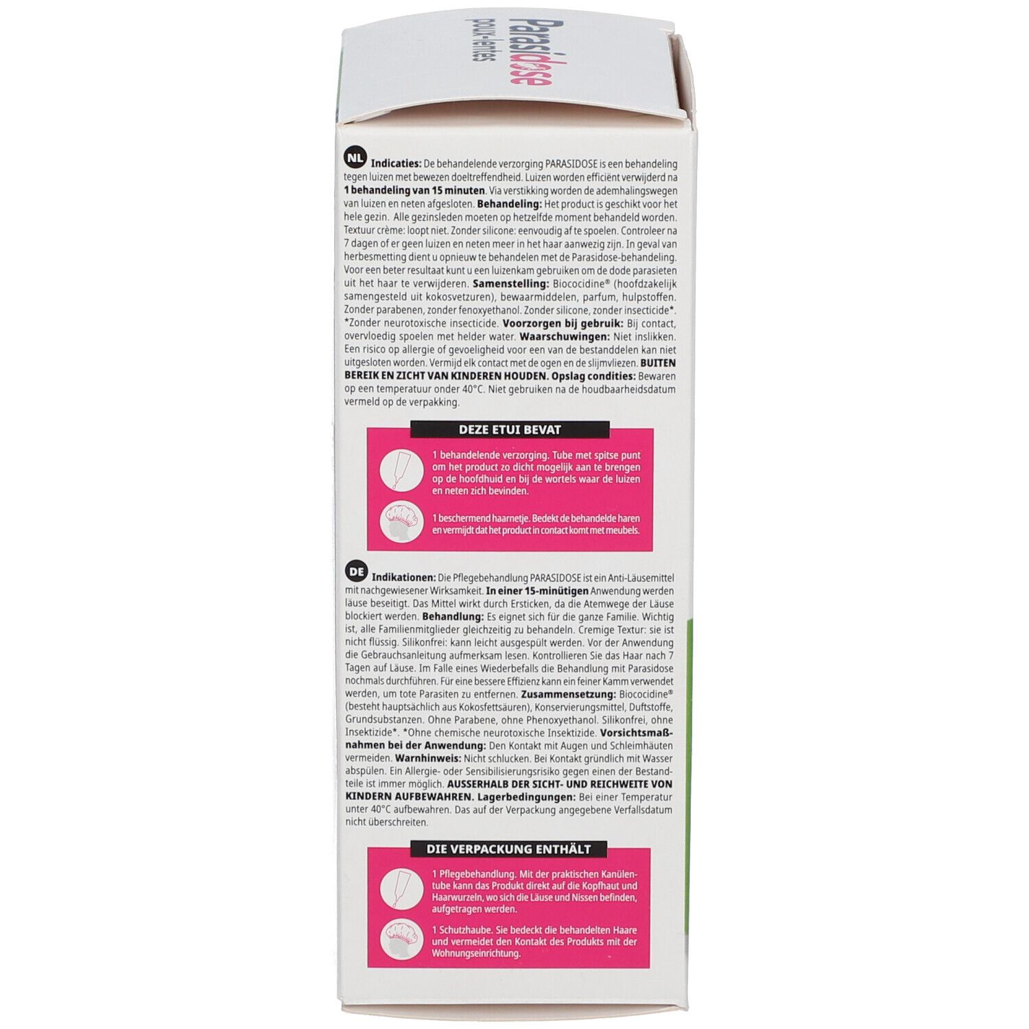 Parasidose+ Poux Lentes La Solution Express Soin Traitant