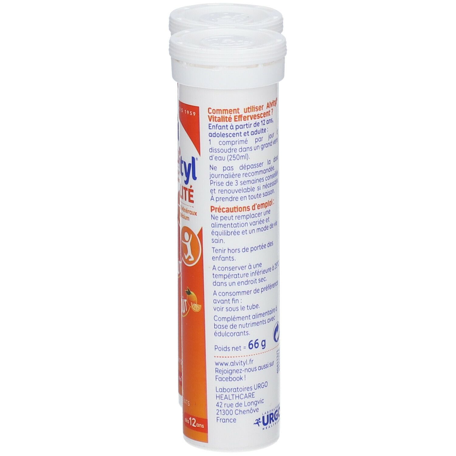 Alvityl® Vitalité Effervescent