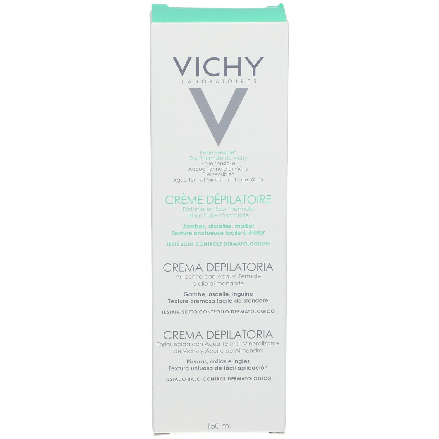VICHY Crème dépilatoire Dermo-tolérante 150 ml