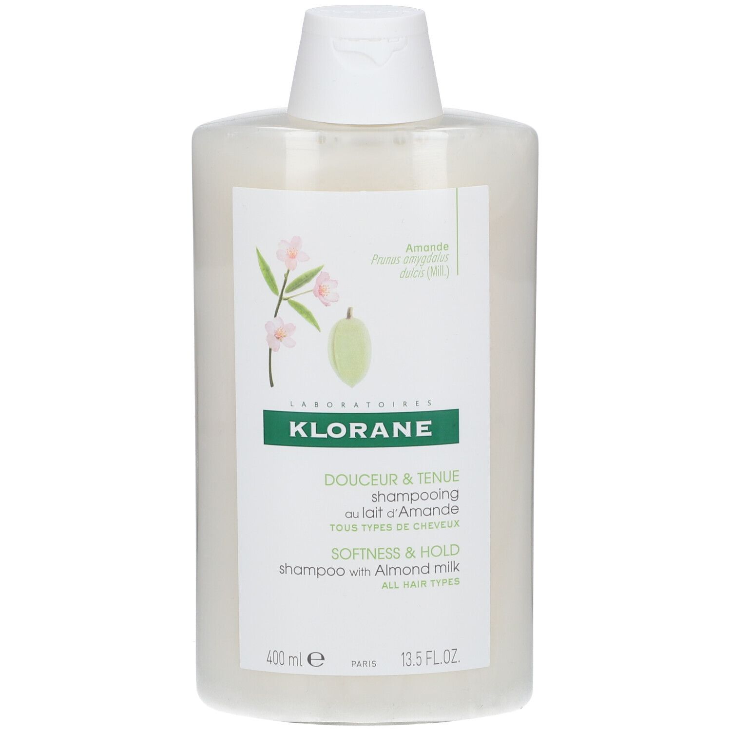 KLORANE shampoing volumateur au lait d'amande