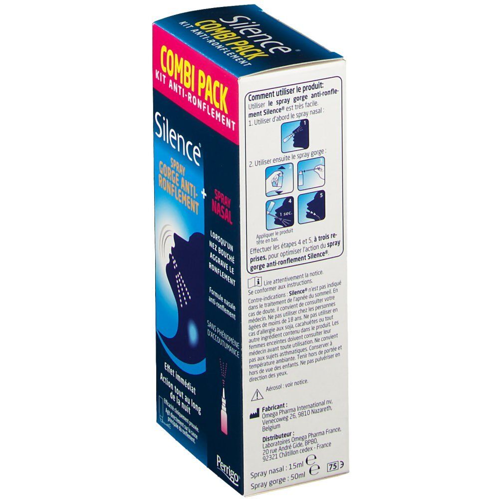 Silence Combi Pack anti-ronflement