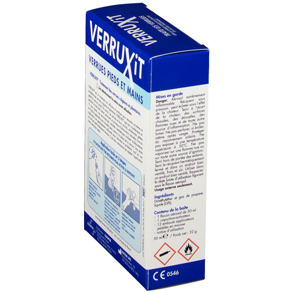 Verruxit Verrues Pieds et Mains