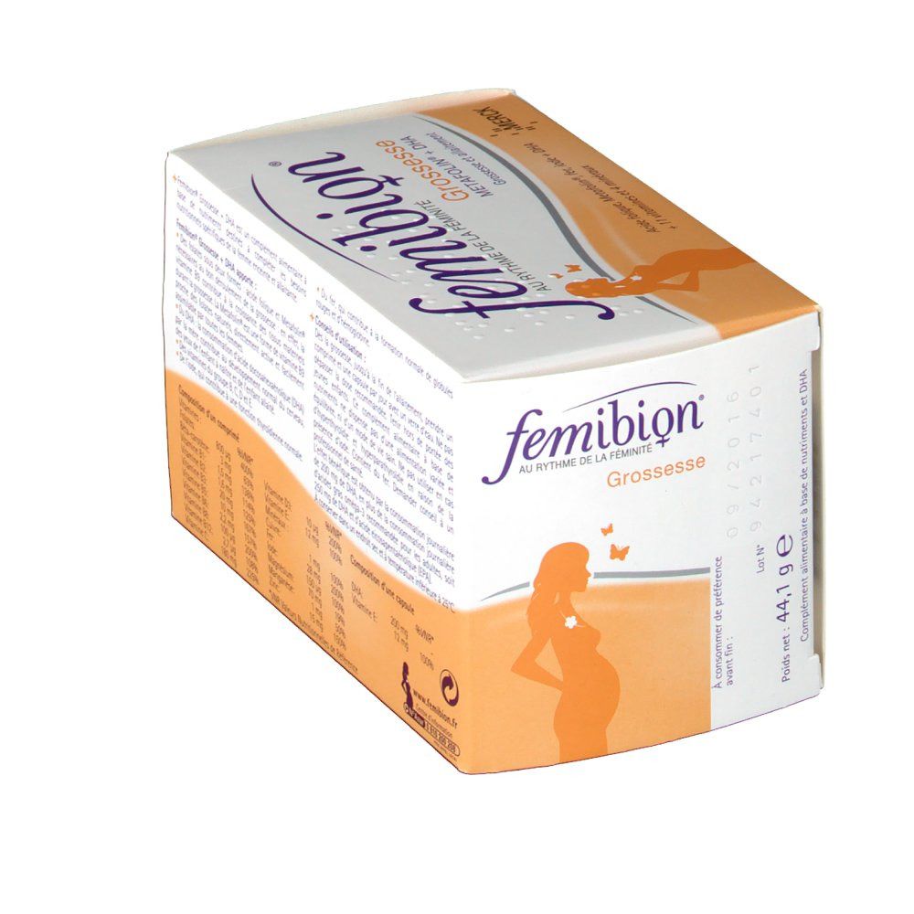 Femibion® Grossesse Metafolin DHA+