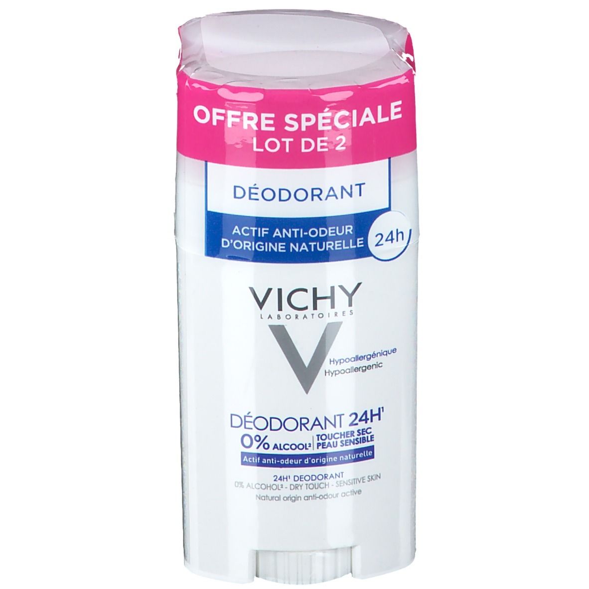 VICHY Déodorant sans sels d'aluminium peaux sensibles