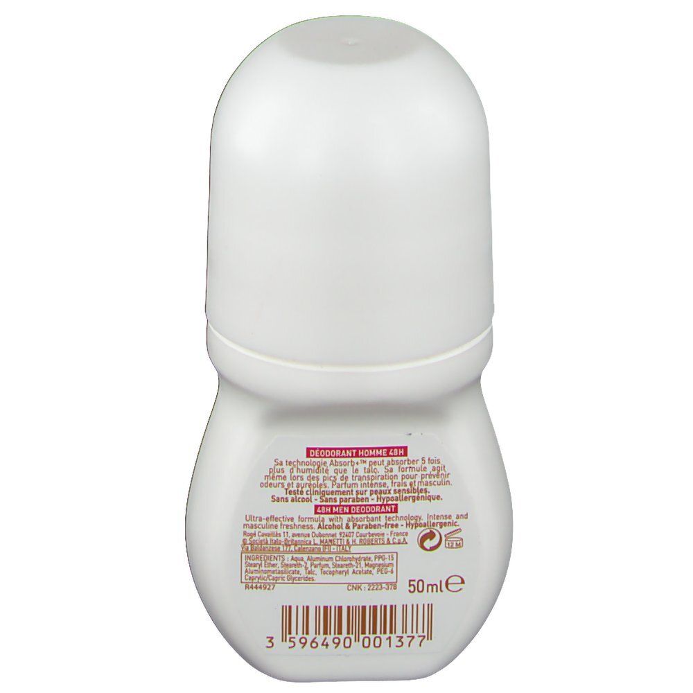 Rogé Cavaillès Homme Déodorant Absorb+ sSoin régulateur