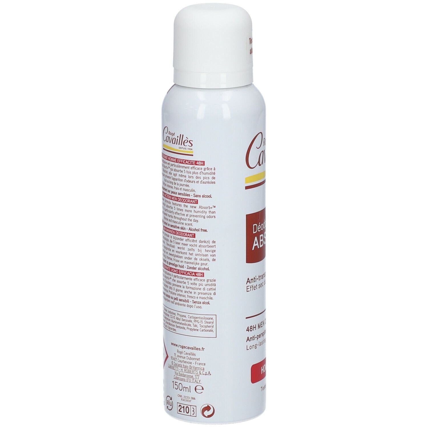 Rogé Cavaillès Homme déo-soin régulateur