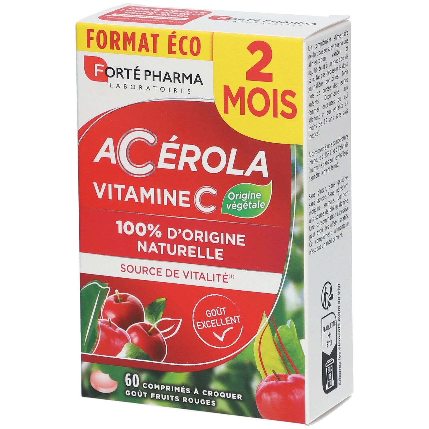 Forté Pharma Energie Acérola, Comprimé à croquer