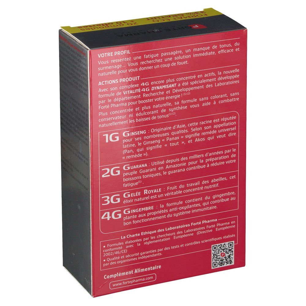 Forté Pharma Vitalité 4G Dynamisant