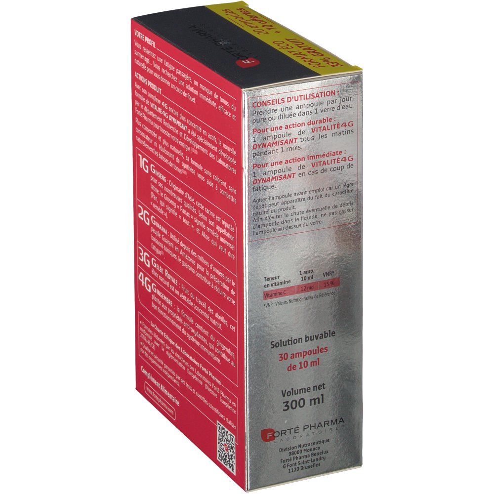 Forté Pharma Vitalité 4G Dynamisant