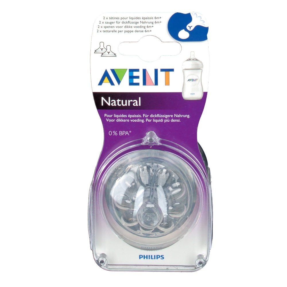Avent Tétine Natural pour liquides épaissis