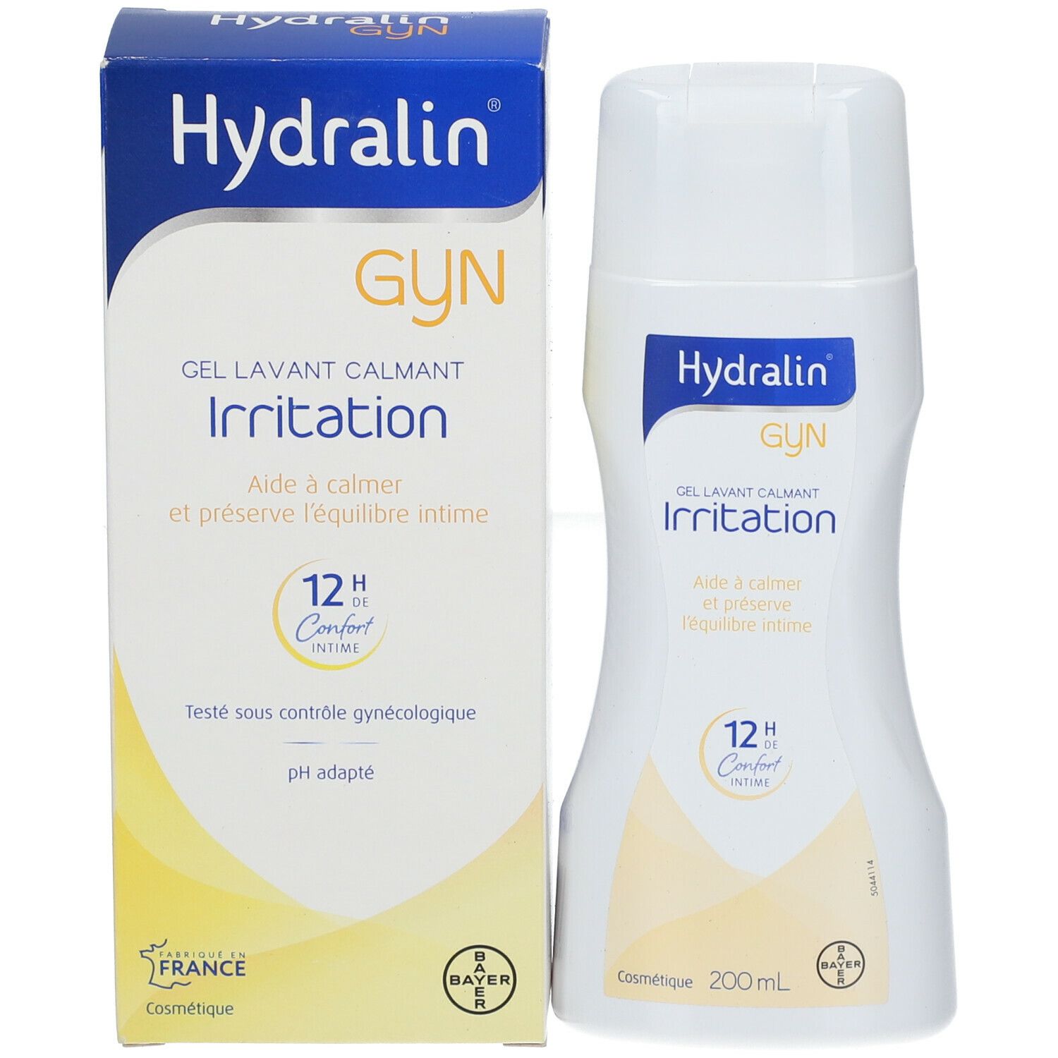 Hydralin Gyn Irritation Gel Lavant Calmant 200 ml Equilibre Intime