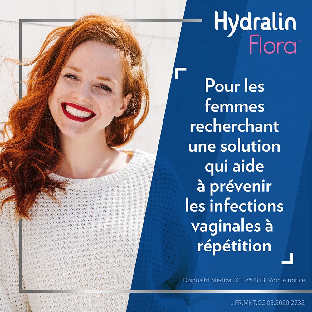 Hydralin Flora probiotique 10 capsules Vaginales