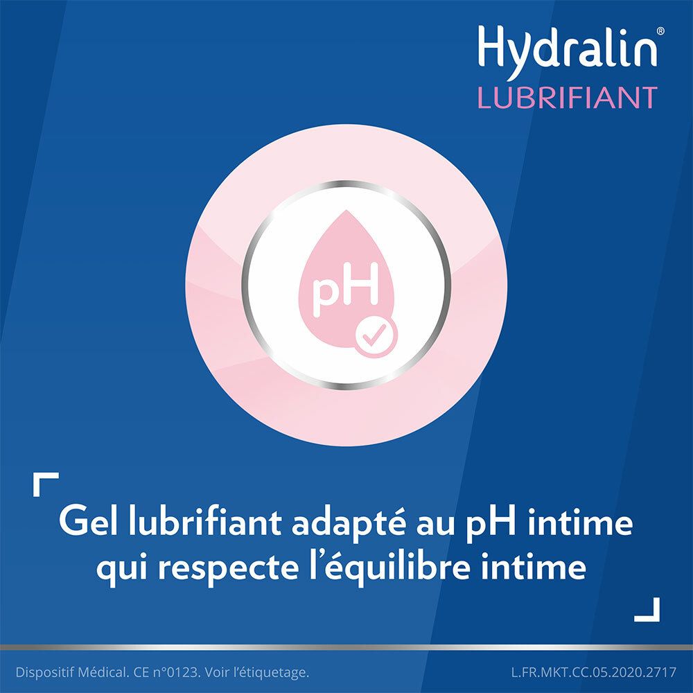 HYDRALIN Gel Lubrifiant Hydratant Intime (50 ml) - Pharmacie VEAU