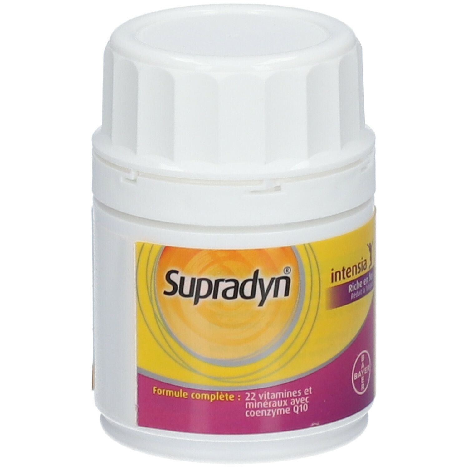 Supradyn Intensia Vitamines, Minéraux et Fer 30 Comprimés à Avaler Réduit la Fatigue