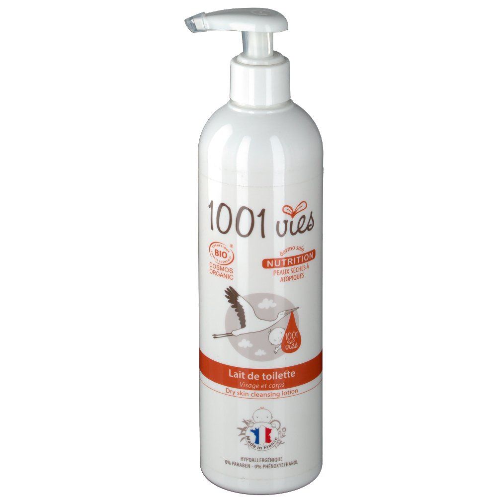 1001 Vies Nutrition lait de toilette bio