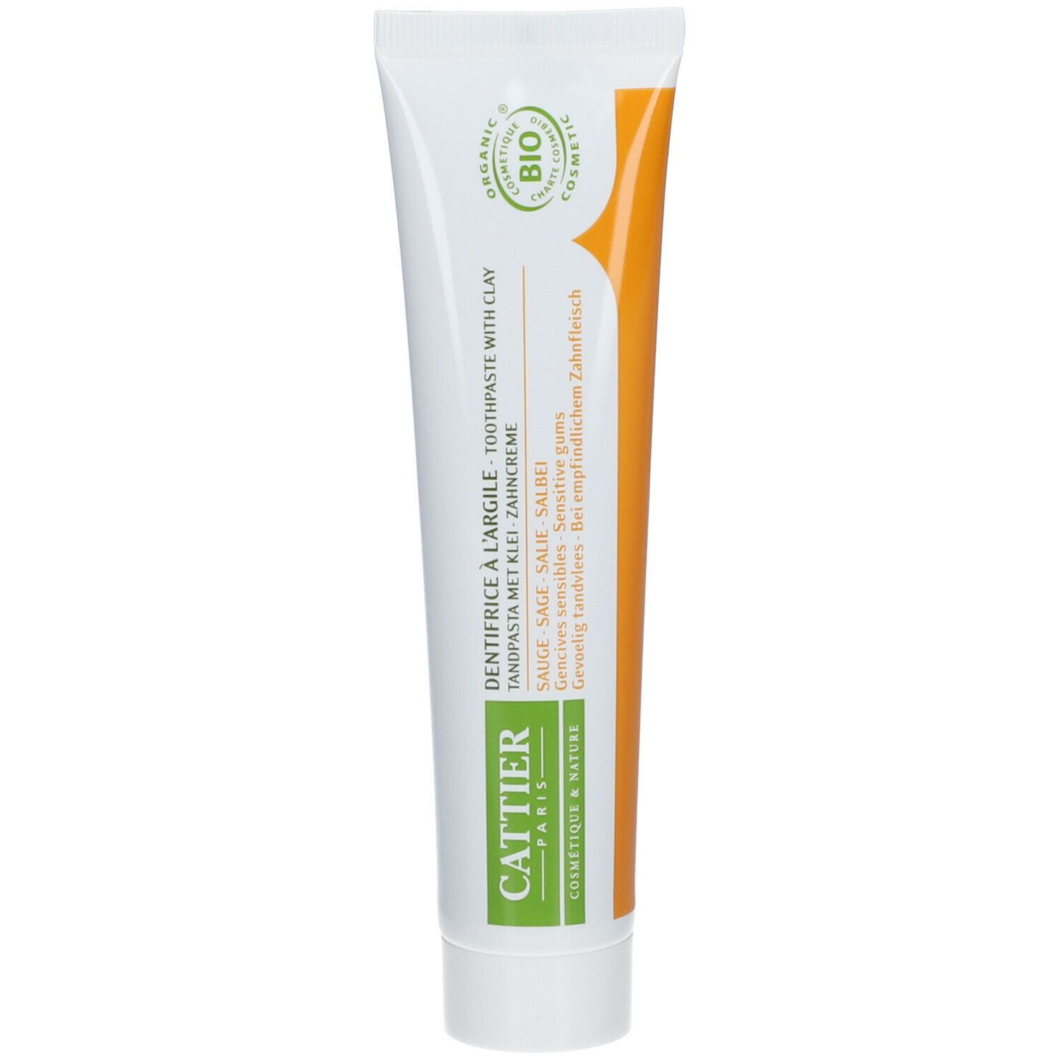 Cattier Dentargile dentifrice sauge bio