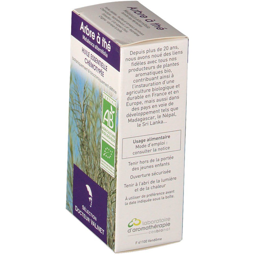 Docteur Valnet Huile essentielle bio Arbre à thé