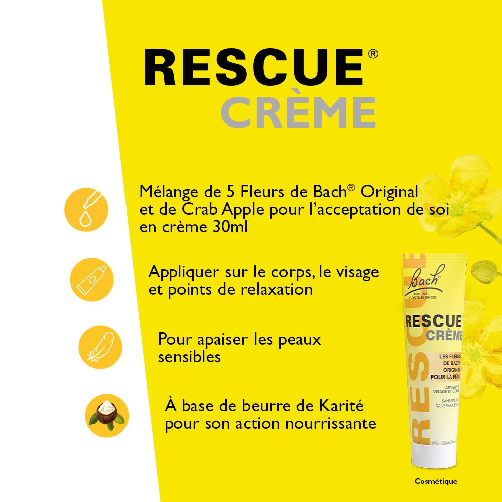 Fleurs de Bach Rescue crème