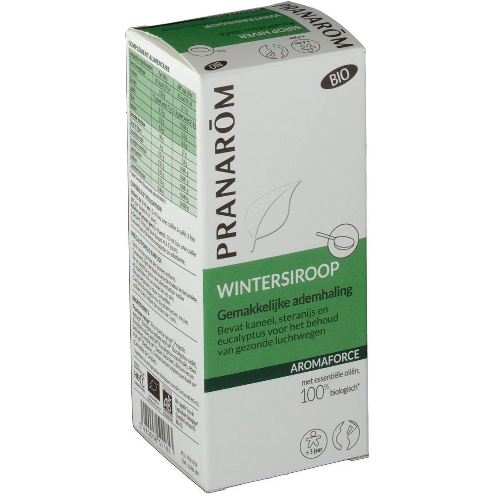 Pranarôm Aromaforce Sirop Bio Respiration aisée