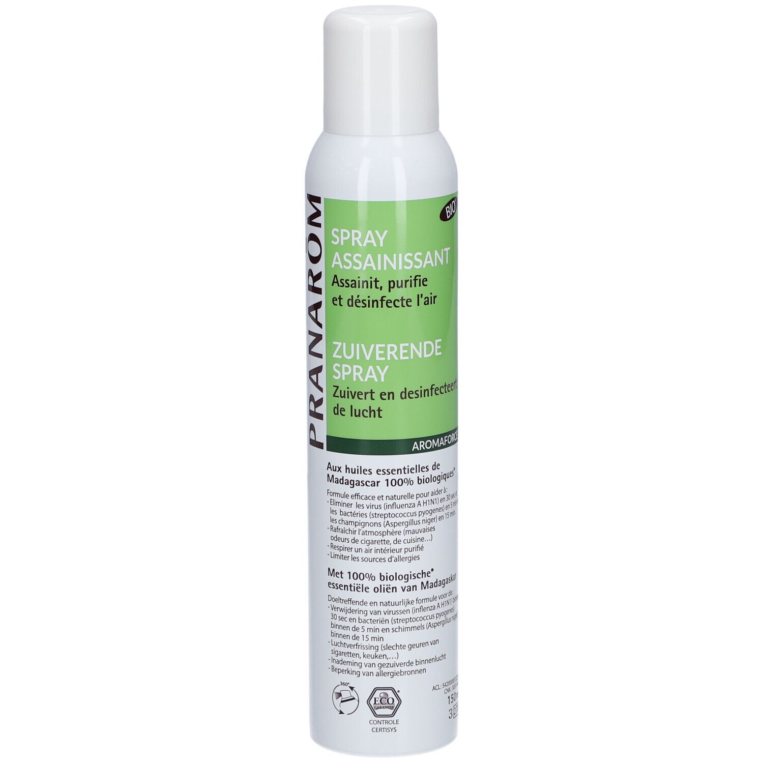 Pranarom Aromaforce spray assainissant bio