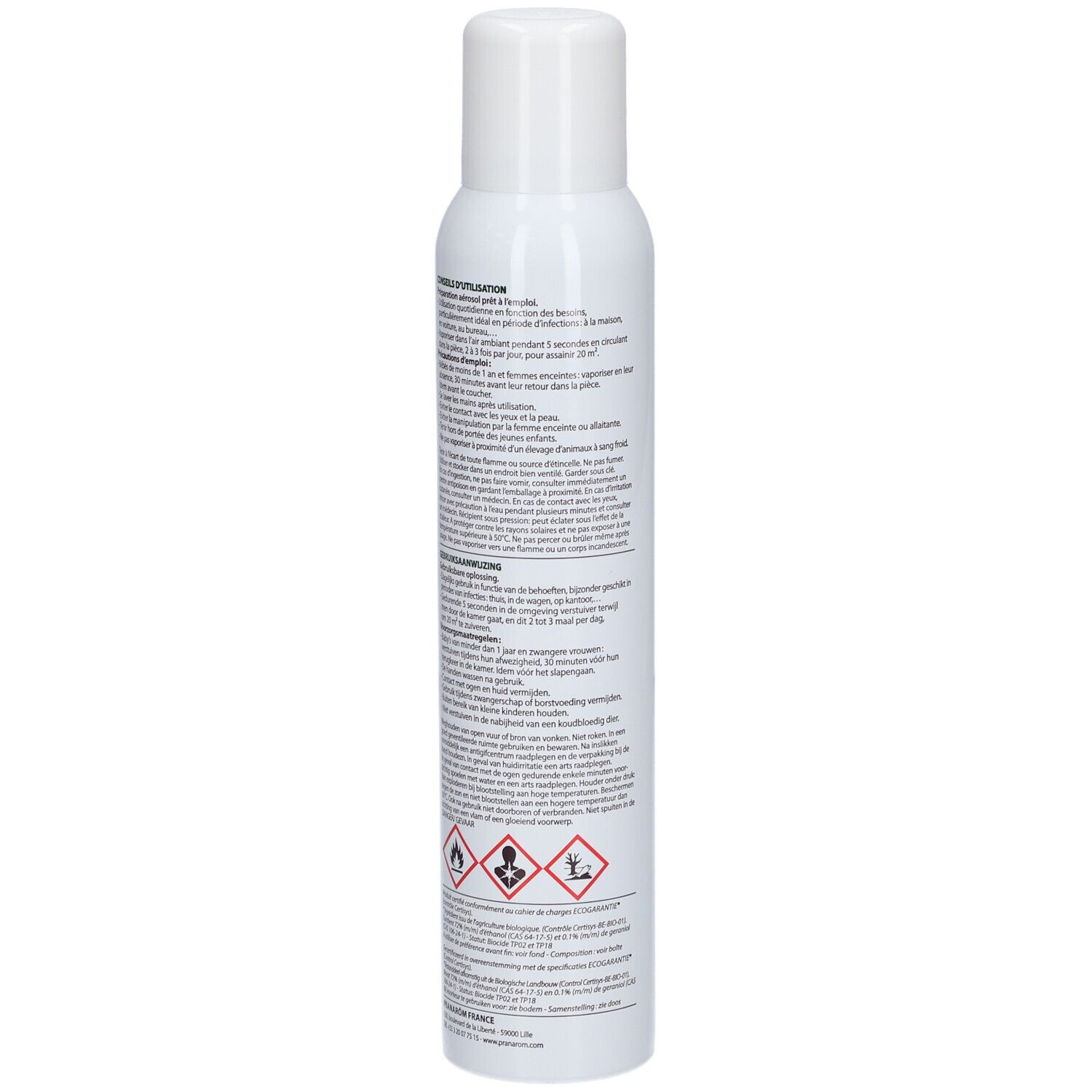 Pranarom Aromaforce spray assainissant bio