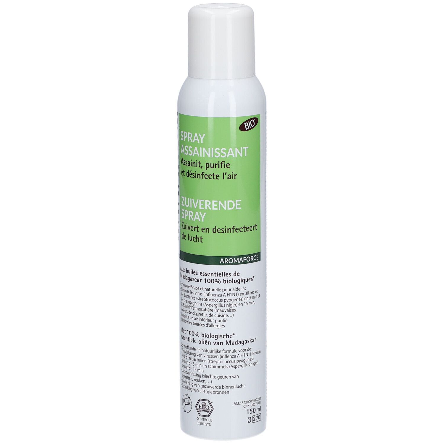 Pranarom Aromaforce spray assainissant bio