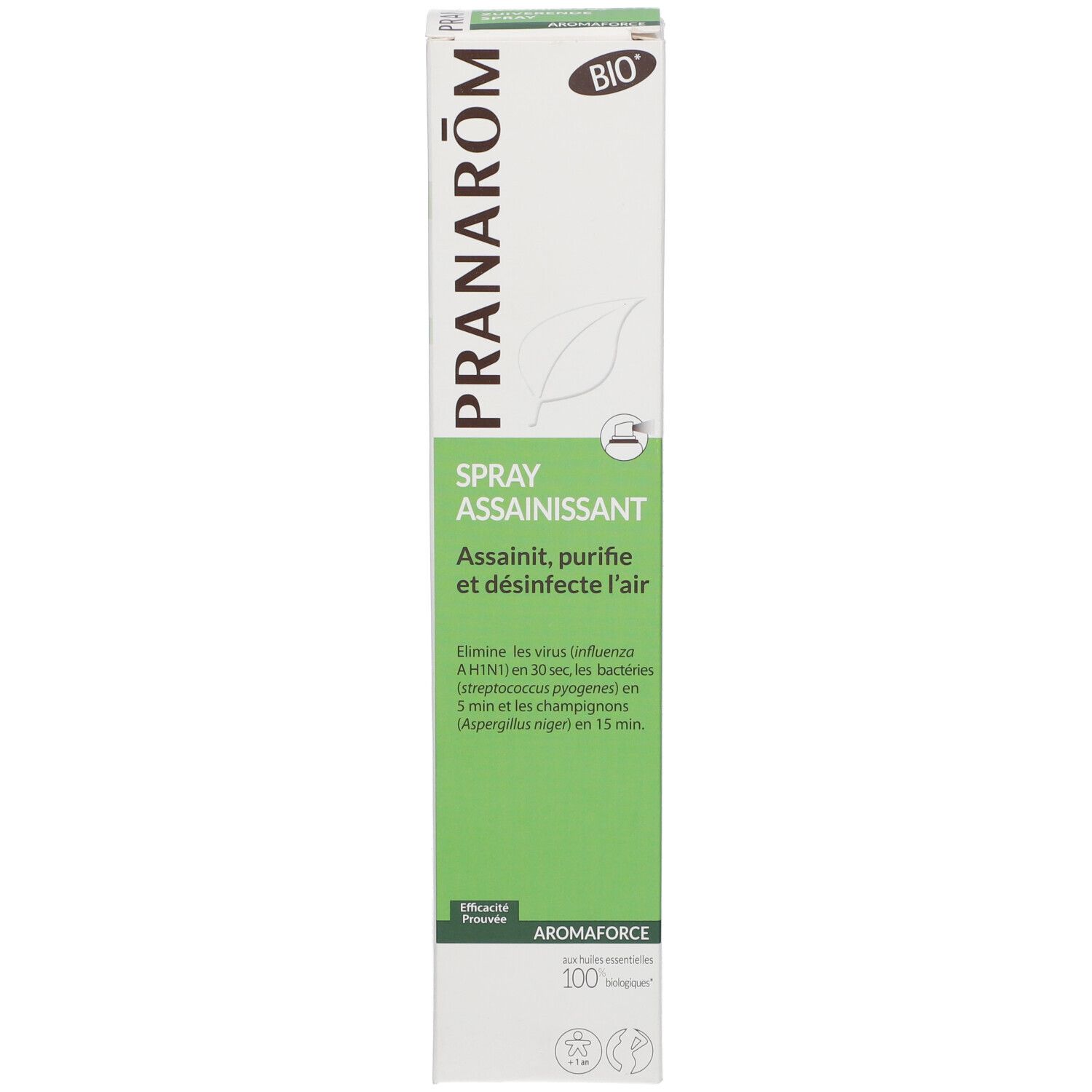 Pranarom Aromaforce spray assainissant bio