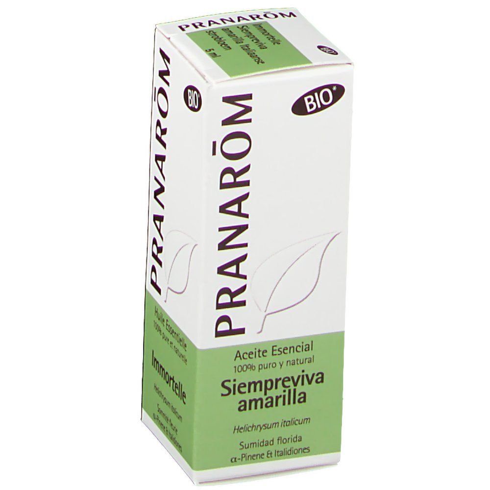 Pranarôm Huile Essentielle Immortelle Bio (helichrysum italicum)