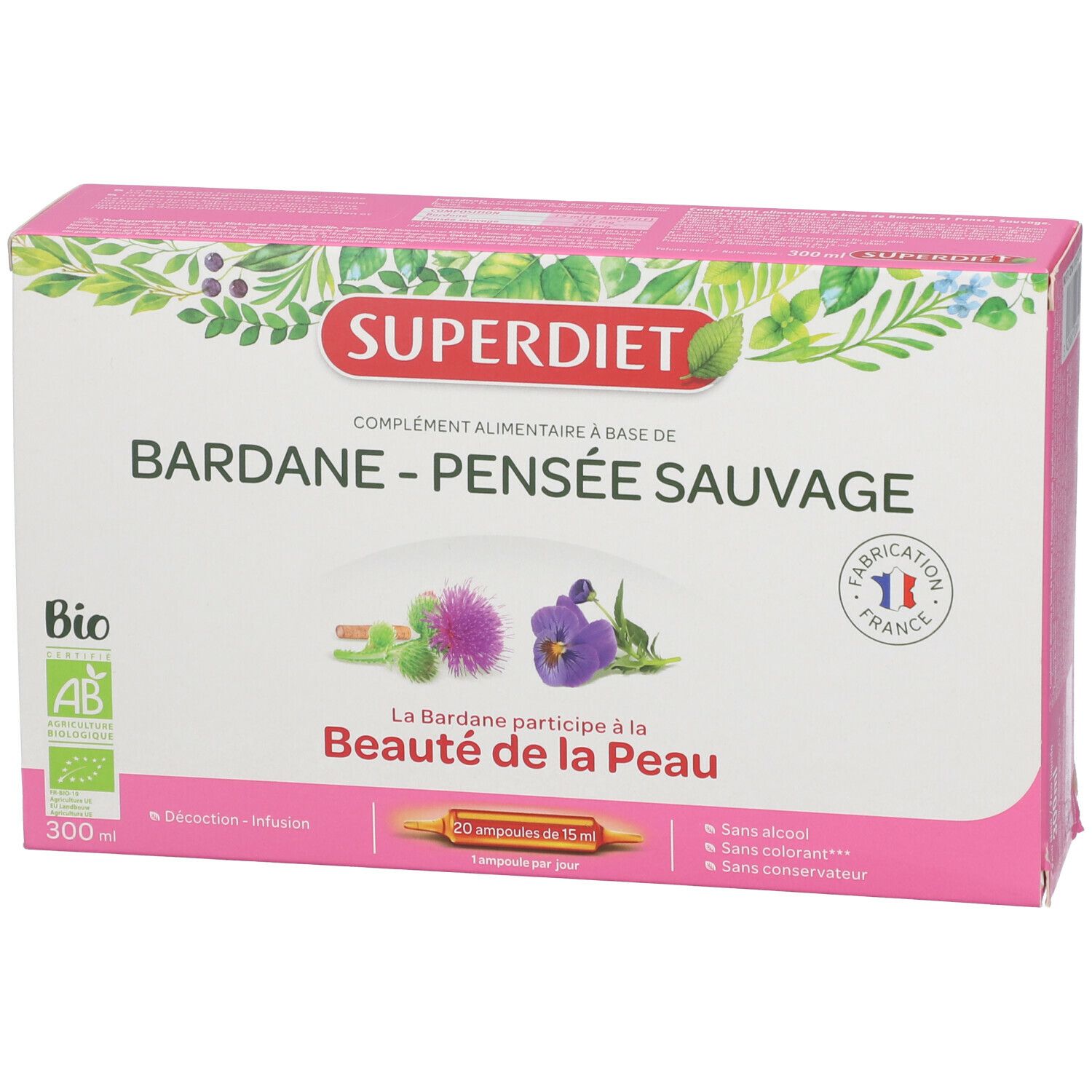 Super Diet Bardane Pensée Sauvage bio