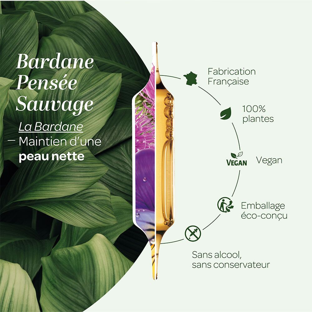 Super Diet Bardane Pensée Sauvage Bio : Fabrication française, 100% plantes, Vegan.