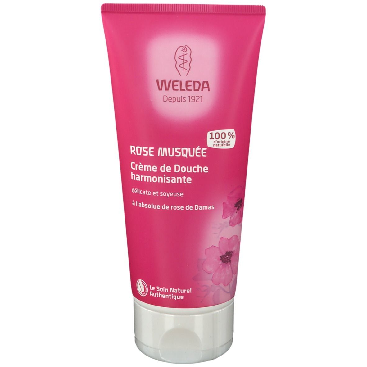 Weleda crème de douche à la rose