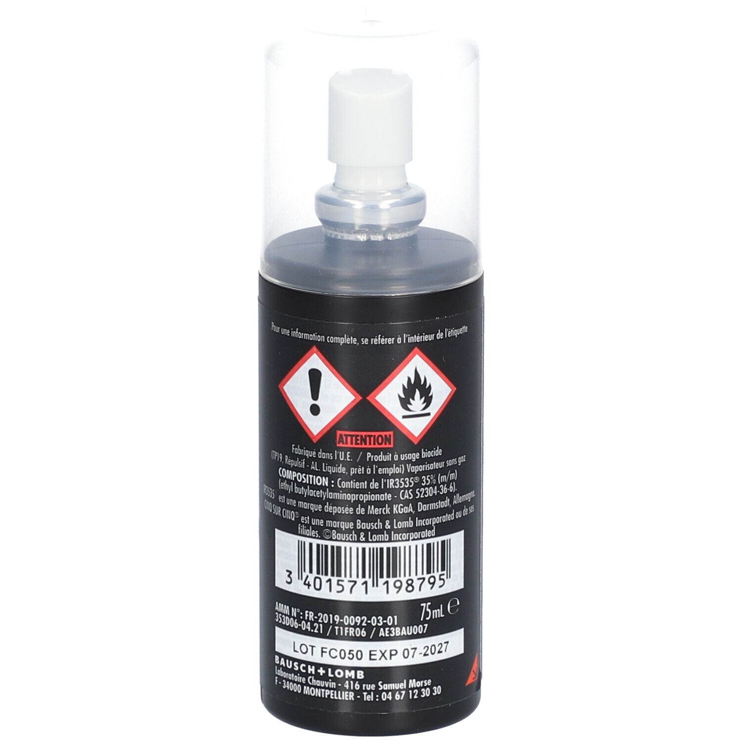 CINQ SUR CINQ Spray Tropic Anti-Moustiques