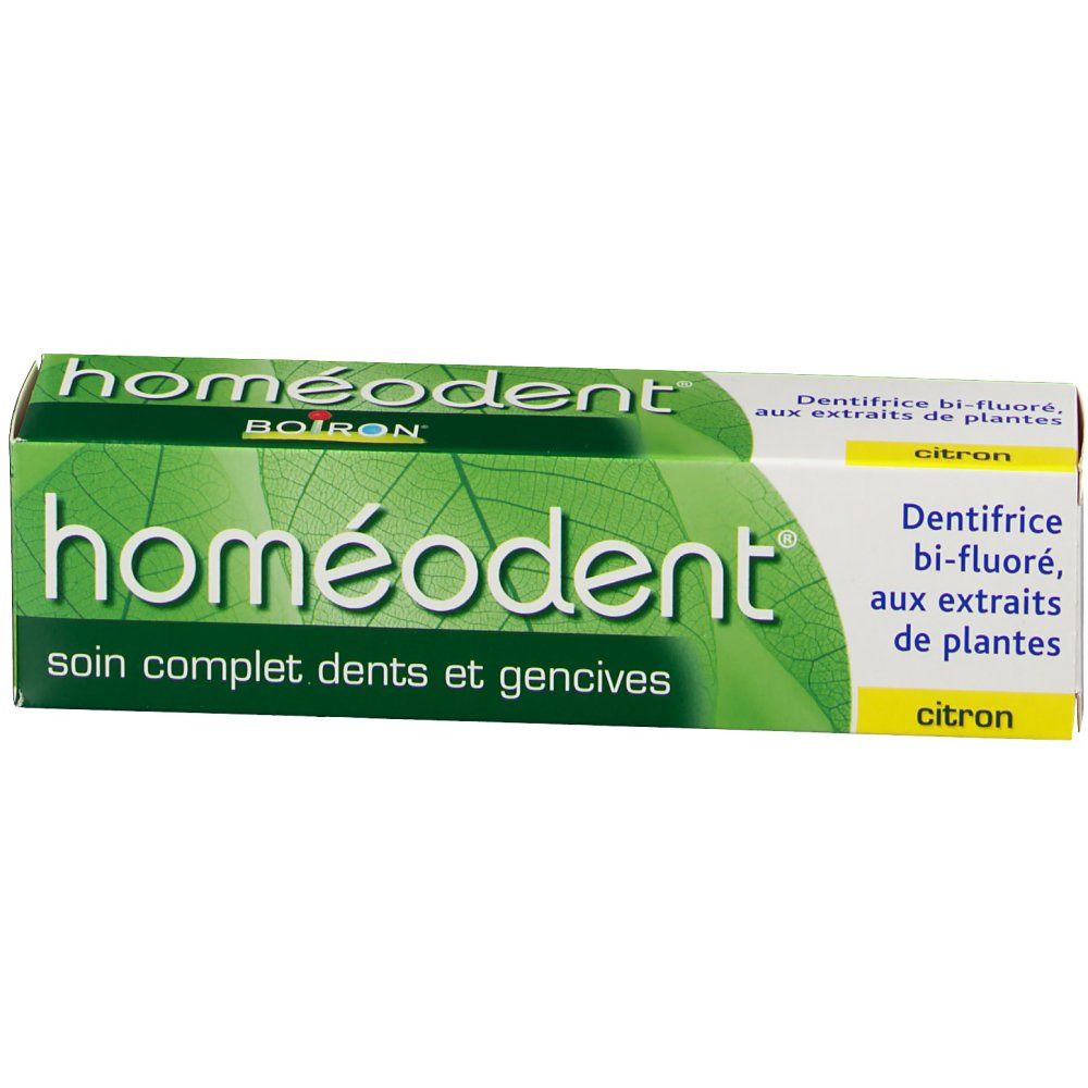 homéodent® Soin Complet Dents et Gencives Dentifrice Citron