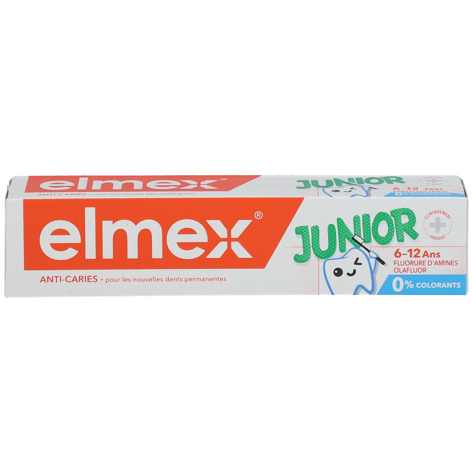 elmex® dentifrice junior 6 - 12 ans