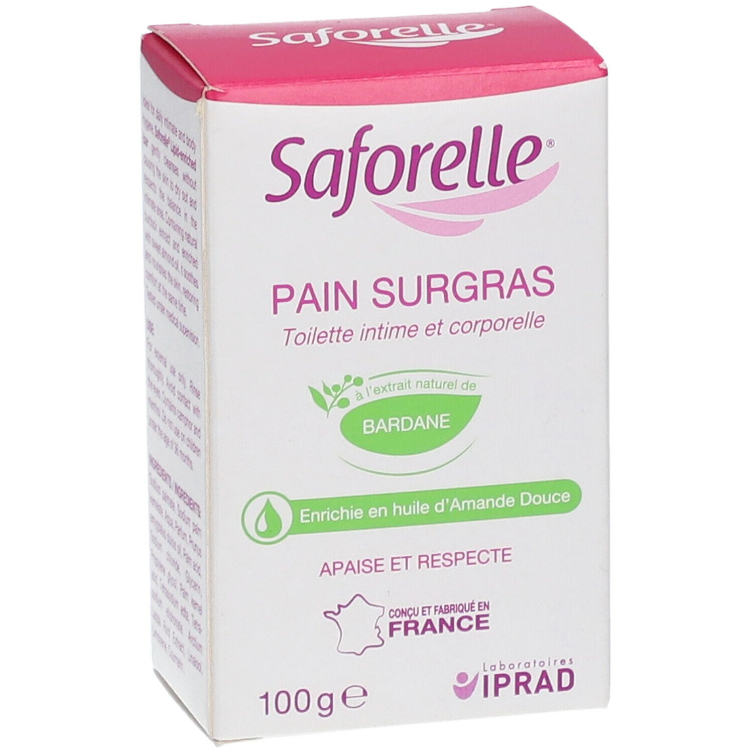 Saforelle® Pain de toilette surgras