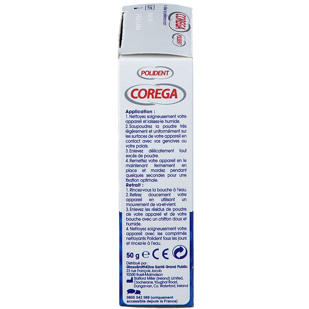 Polident Corega® super poudre pour appareil dentaire