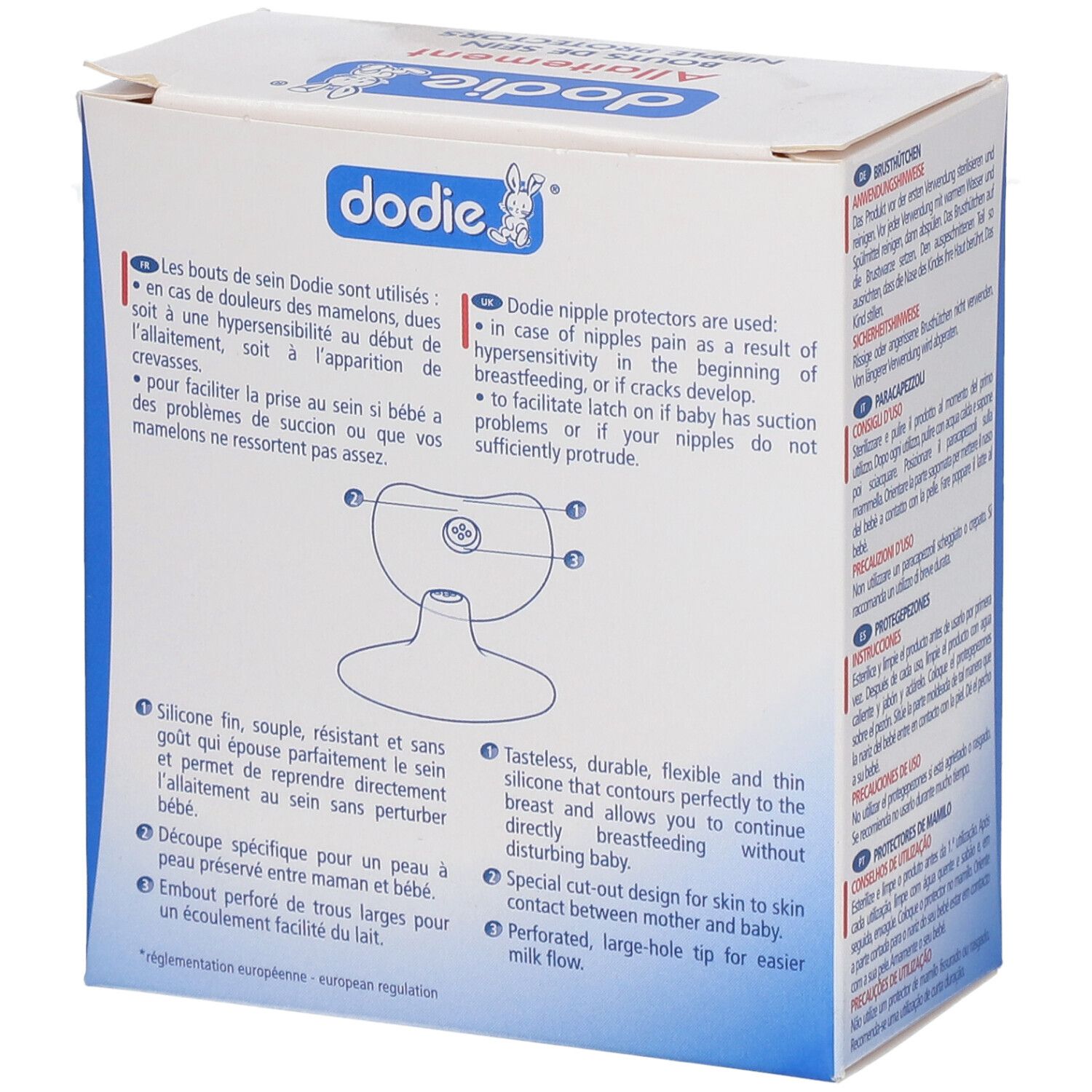 dodie® Allaitement bouts de sein anatomique