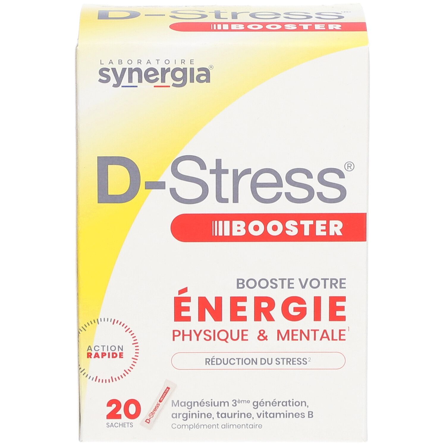 D-Stress Booster Synergia 20 ou 30 Sachets - Pharmacie des Drakkars