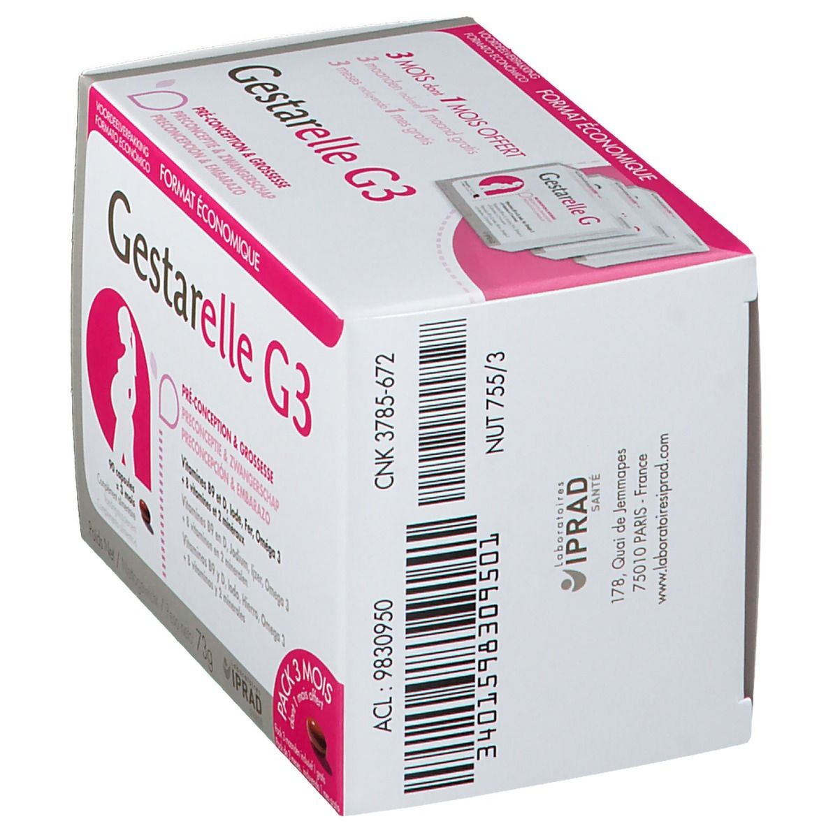 Gestarelle® G3 Grossesse 90 pc(s) - Redcare Pharmacie