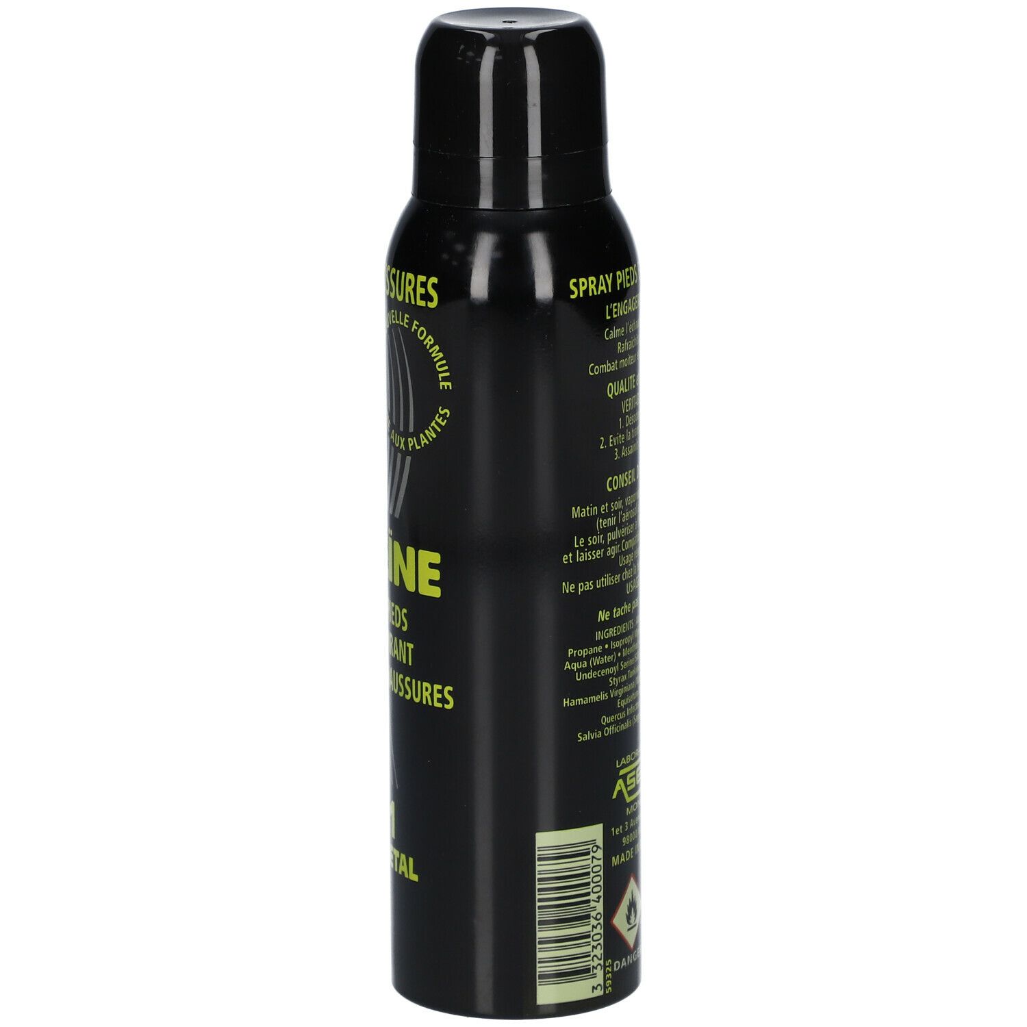 Akileïne spray deo pieds et chaussures